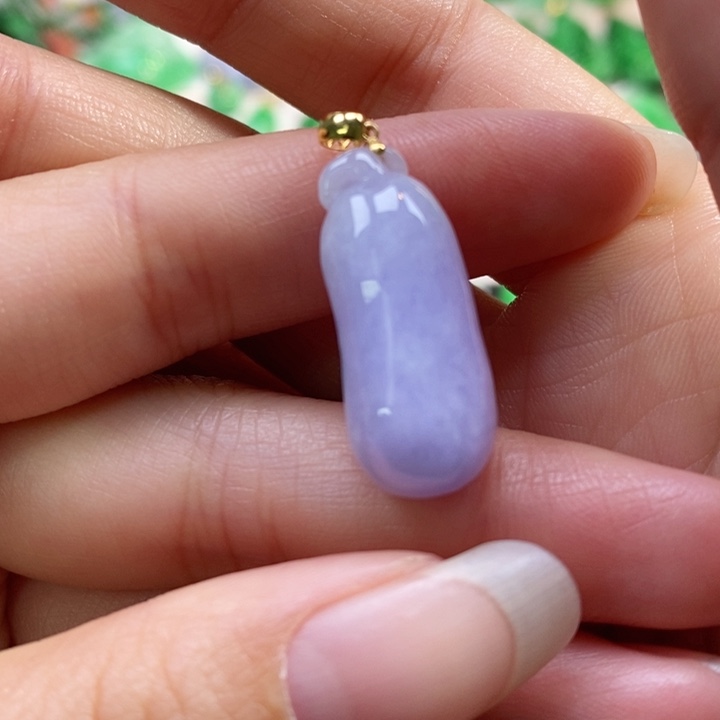 颈饰未镶嵌翡翠吊坠