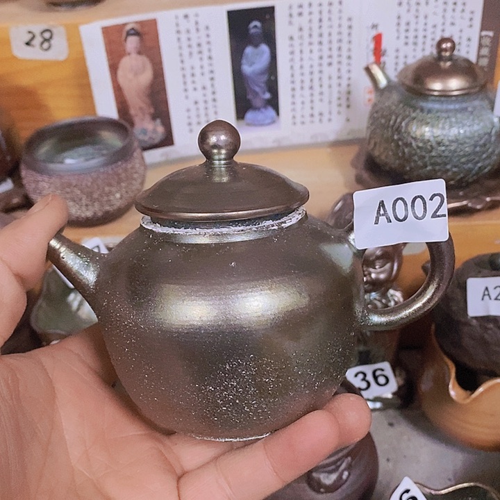 紫砂茶杯柴烧纯手工002