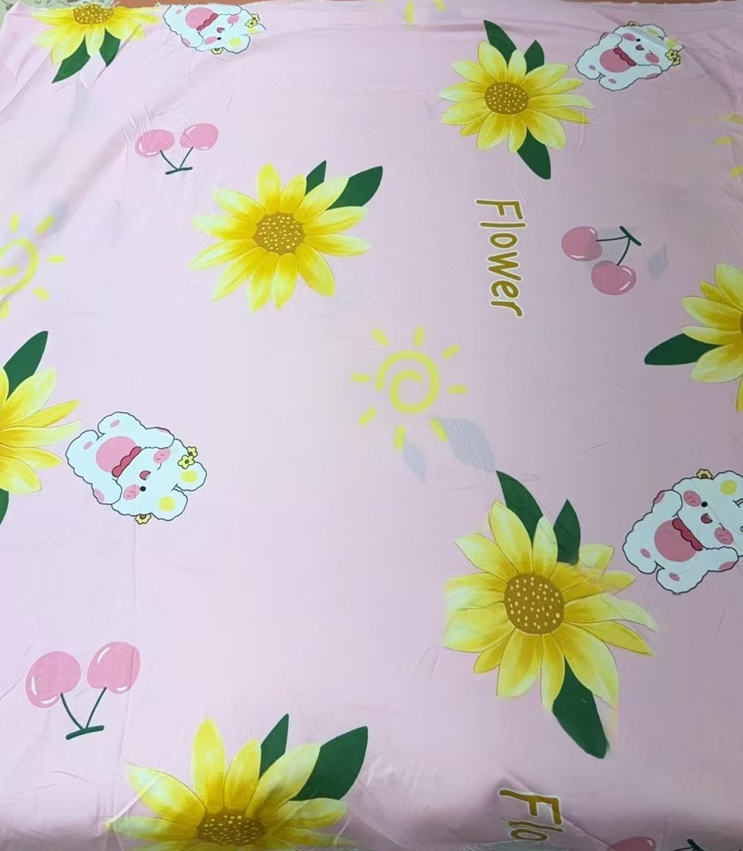 微瑕粉色布头0.8x2.2米左右！不包加工，不是纯棉介意不拍