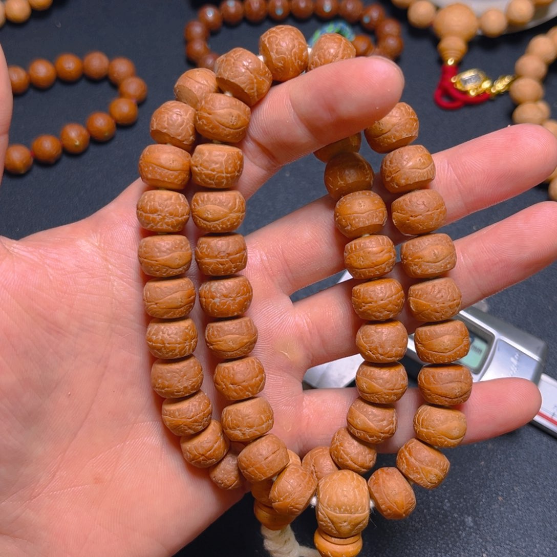 凤眼菩提吊坠12.5mm国工藏式手串