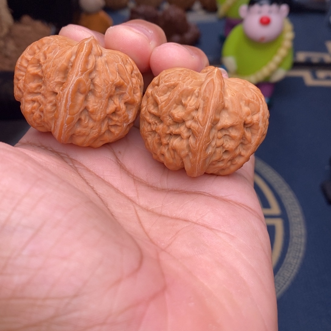 文玩核桃吊坠平谷元宝全品无修