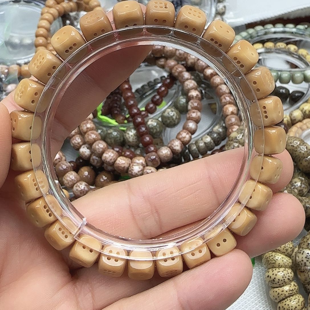 手串龙脊菩提87龙脊菩提8.7六方骰子单圈