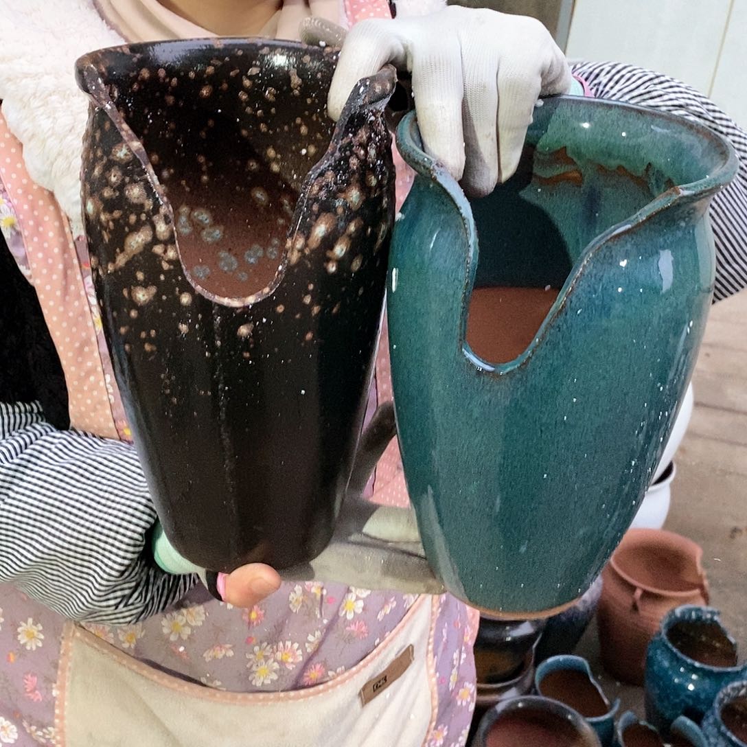 紫砂花盆瑕疵口15高25