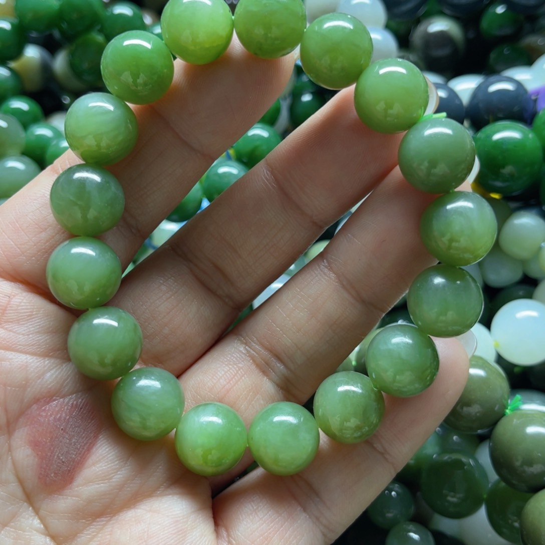 和田玉手链未镶嵌