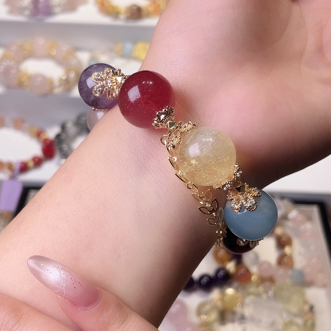 水晶手链合金E***e尺寸