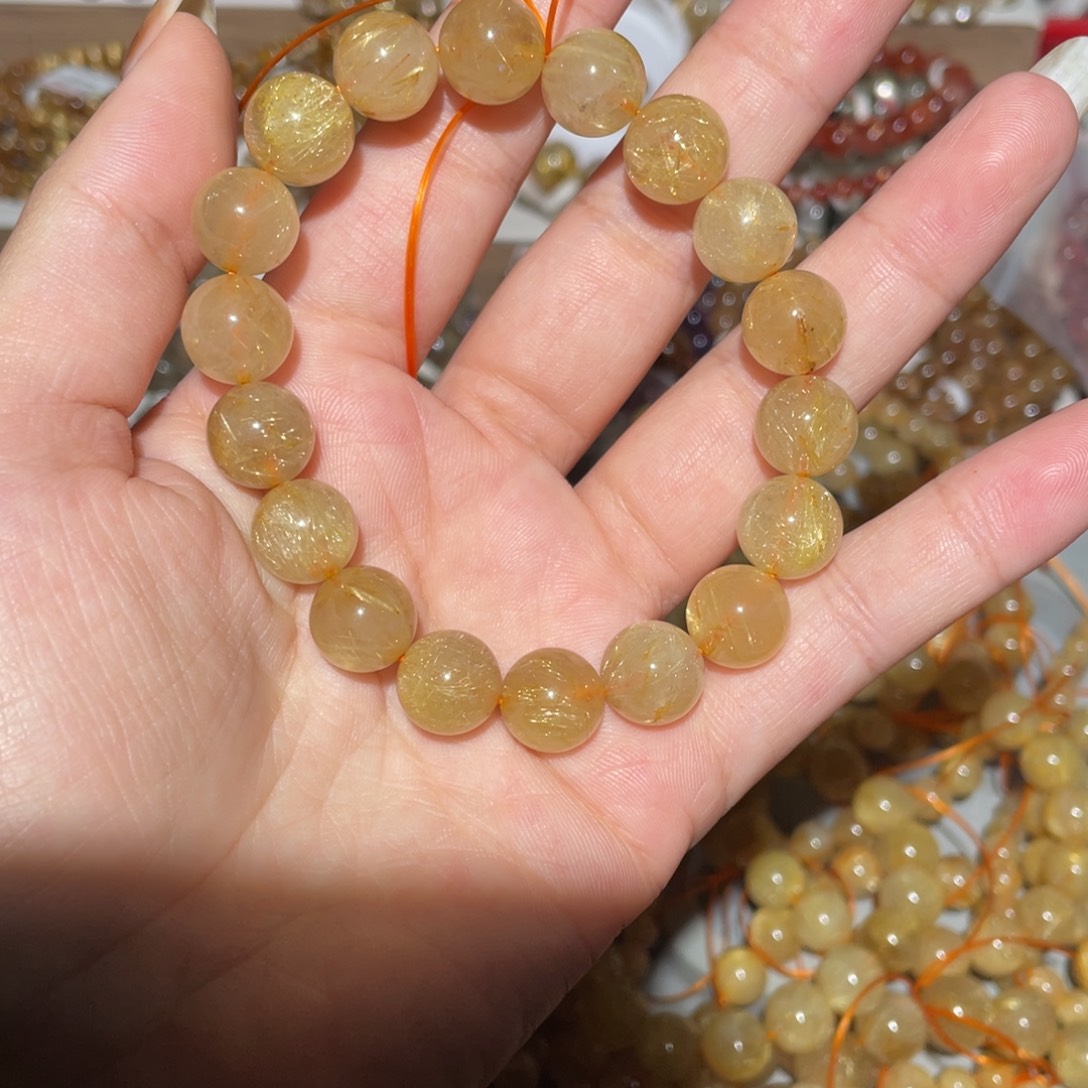 水晶手链未镶嵌手链