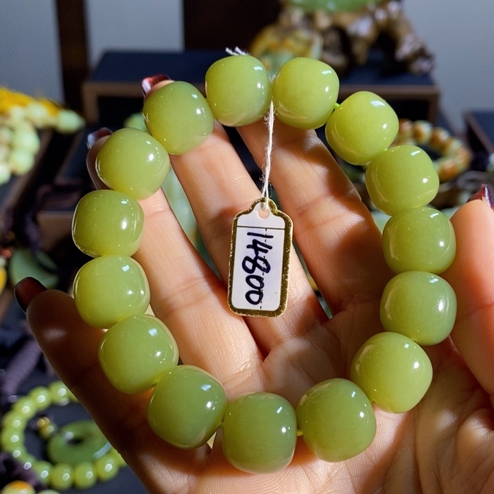 和田玉手链未镶嵌L****S