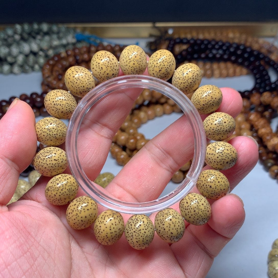 星月菩提吊坠海南原生态1513尺寸胖苹果珠