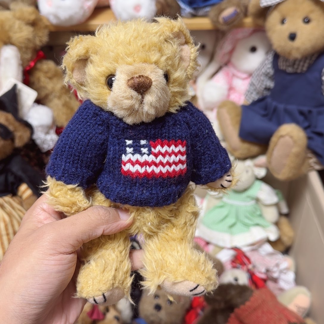 毛绒中古毛绒玩偶孤品玩偶