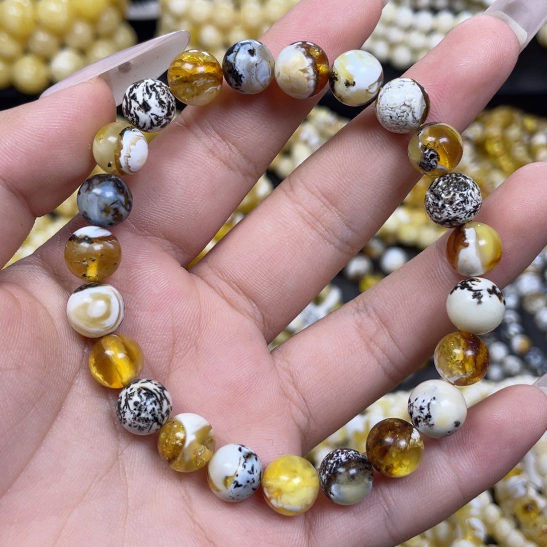 蜜蜡未镶嵌珠宝奇石9m