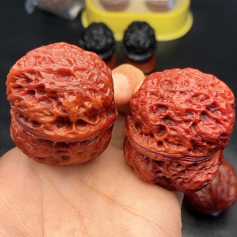 【闪购商品】把件文玩核桃46尺肥蟾