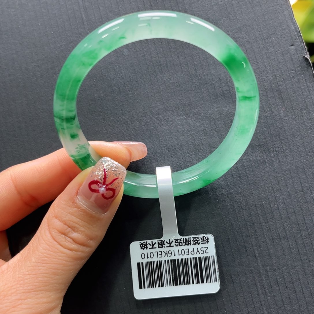 石英质玉手镯未镶嵌椰***椰➕艳艳53.1