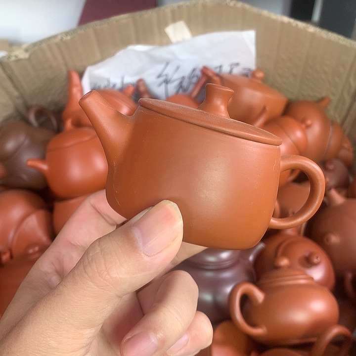 原矿朱泥茶壶茶具家用100