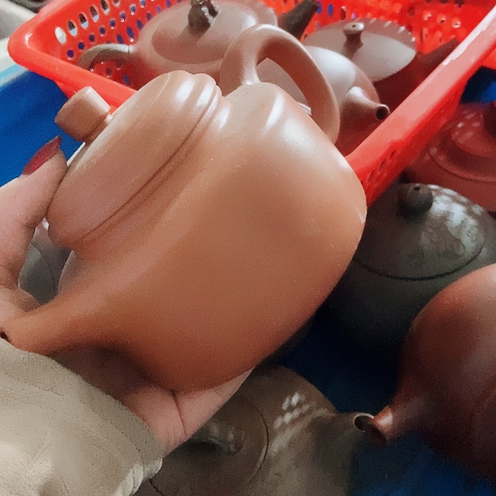 紫砂茶杯宜兴紫砂手工制作