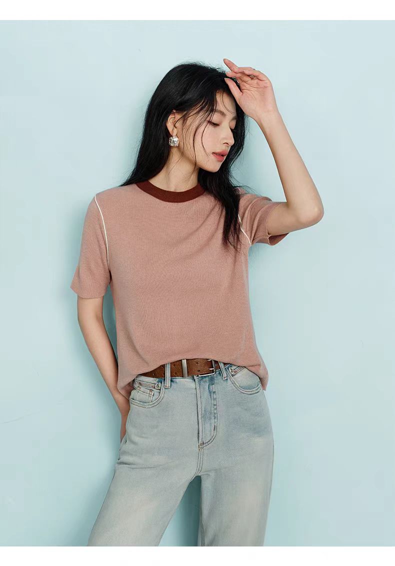 【109-399扣号链接】（备注编号）大华华推荐  女士时尚针织衫