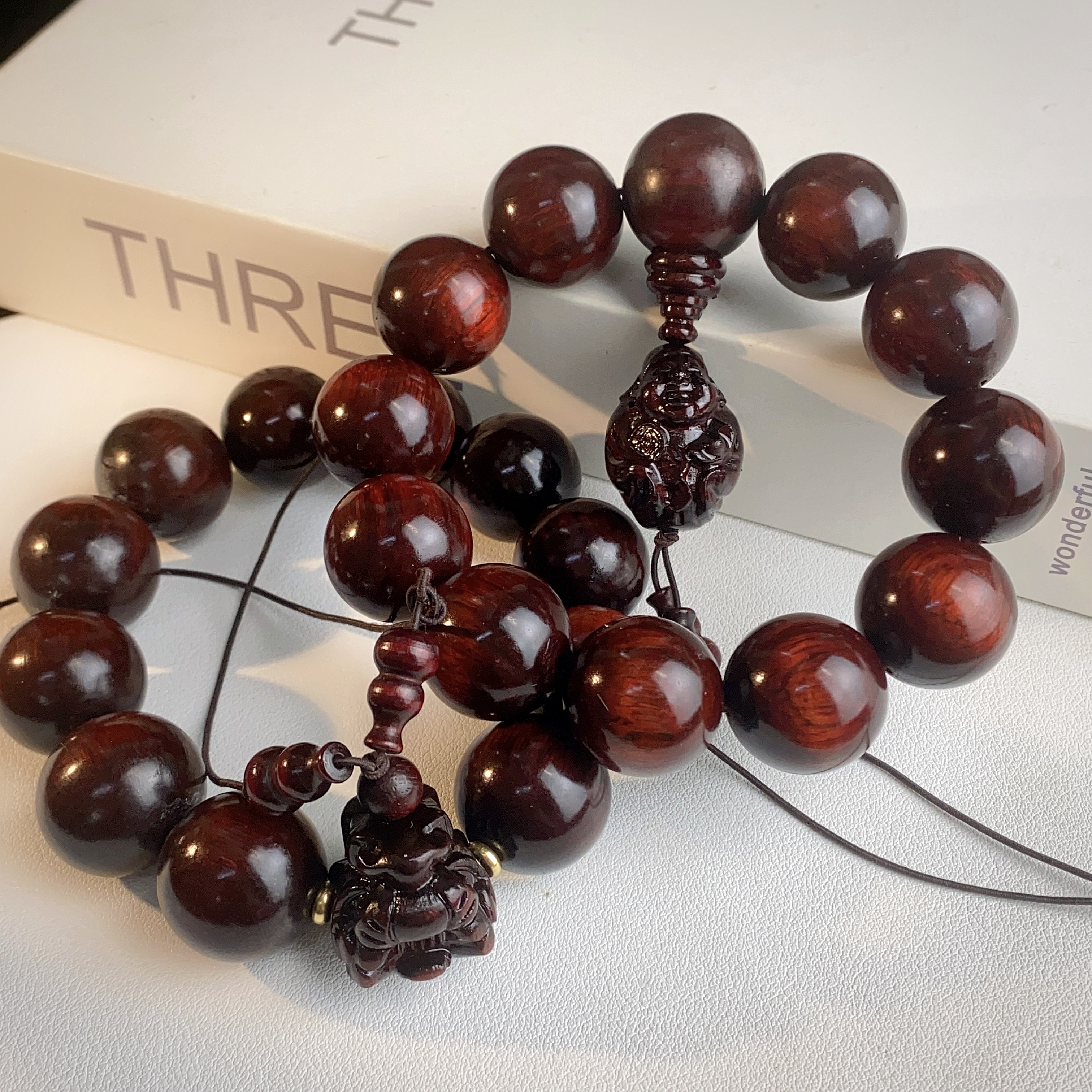 2555/MT080/精品轻奢小叶紫檀大手串/多样性发/一件