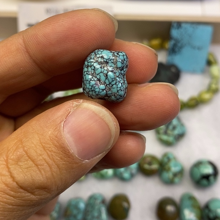 ～***~高瓷细网花小糖豆