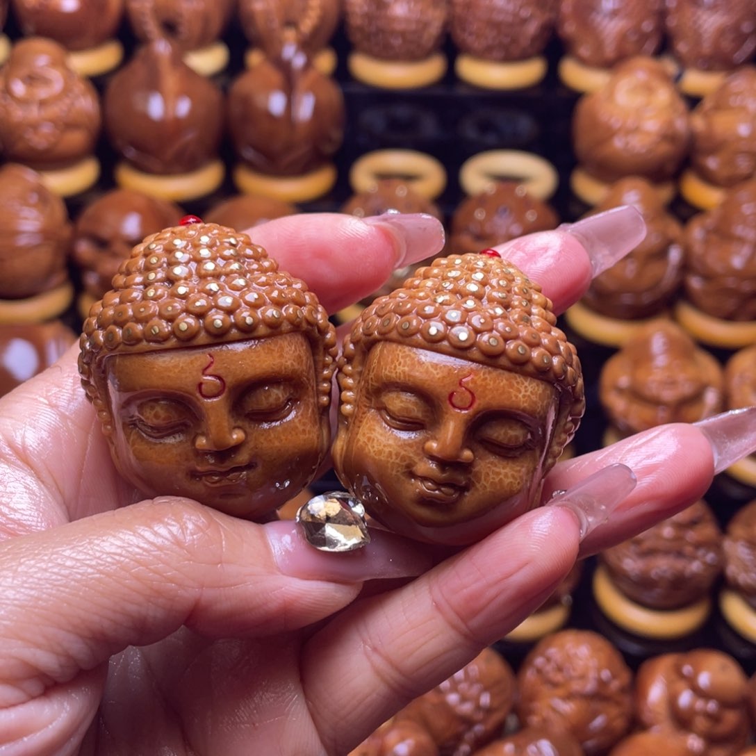 橄榄核把件隔****王巴西大橄榄