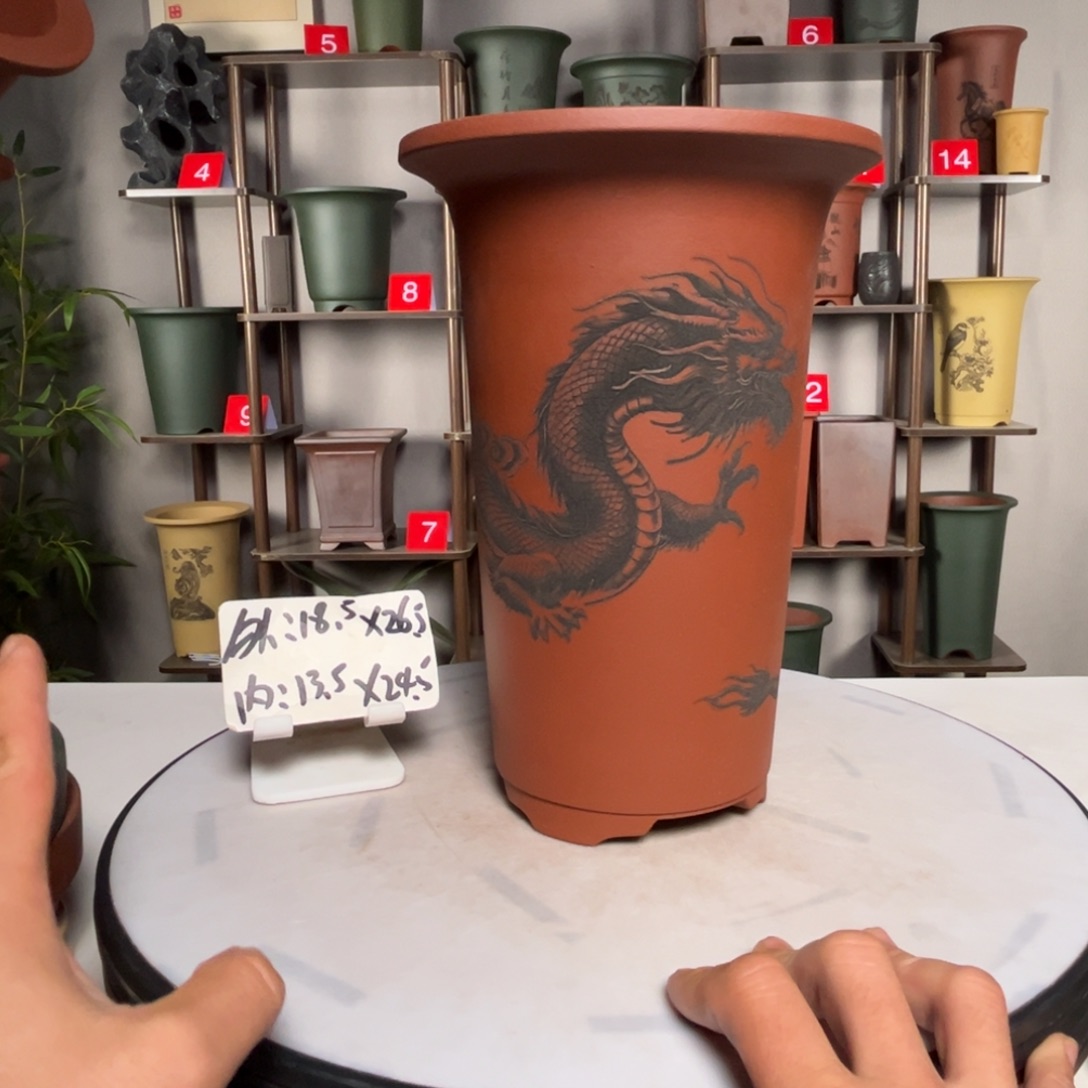 花盆紫砂紫砂花盆