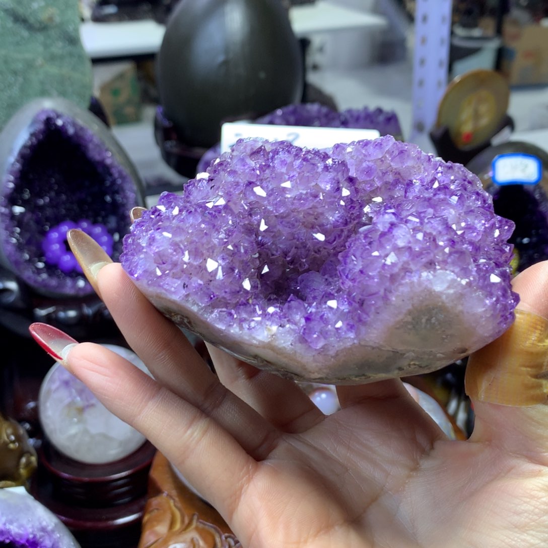 水晶摆件婷未镶嵌