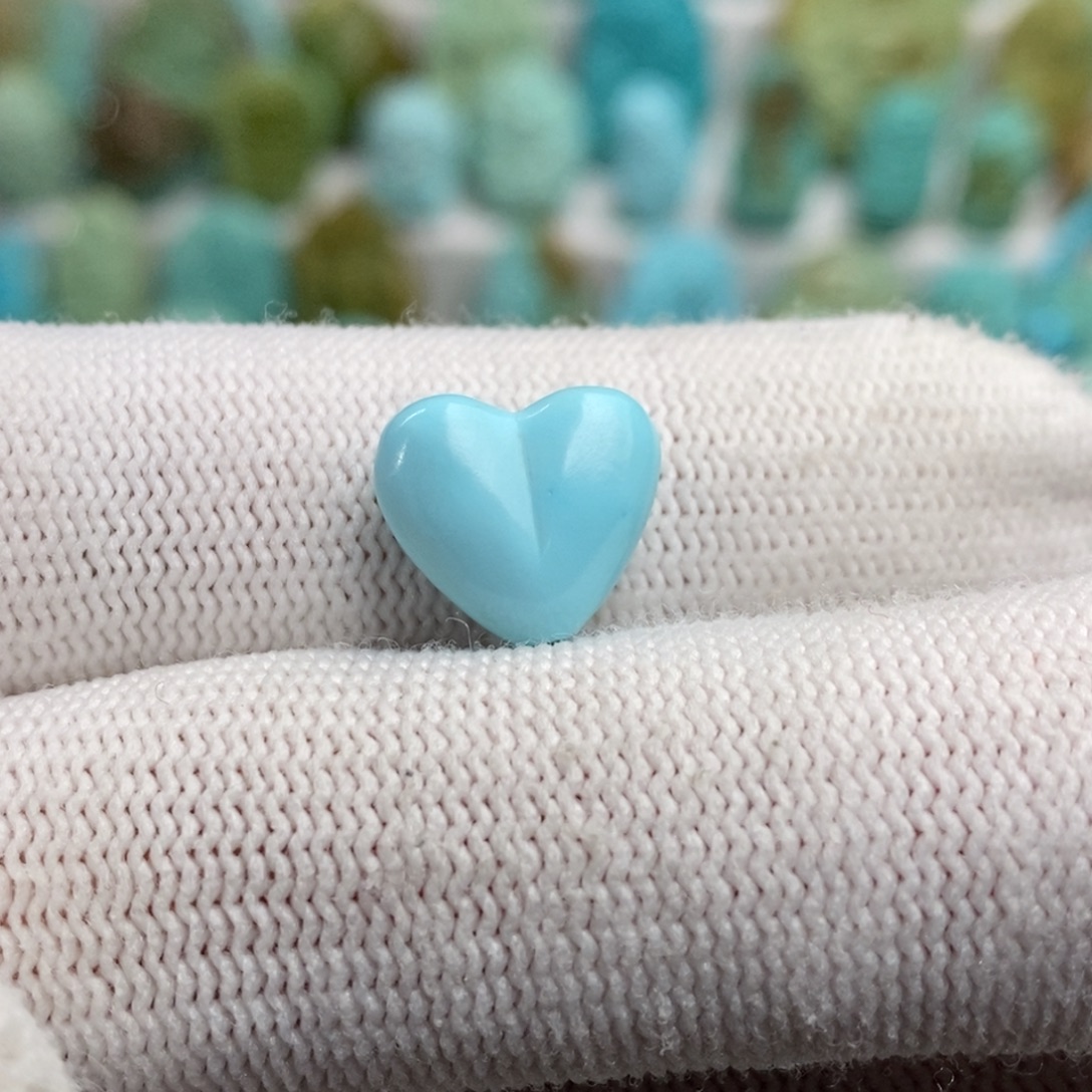 绿松石银S925镶嵌绿松石