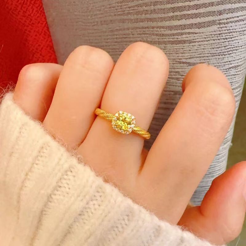 精美方糖指环挂饰