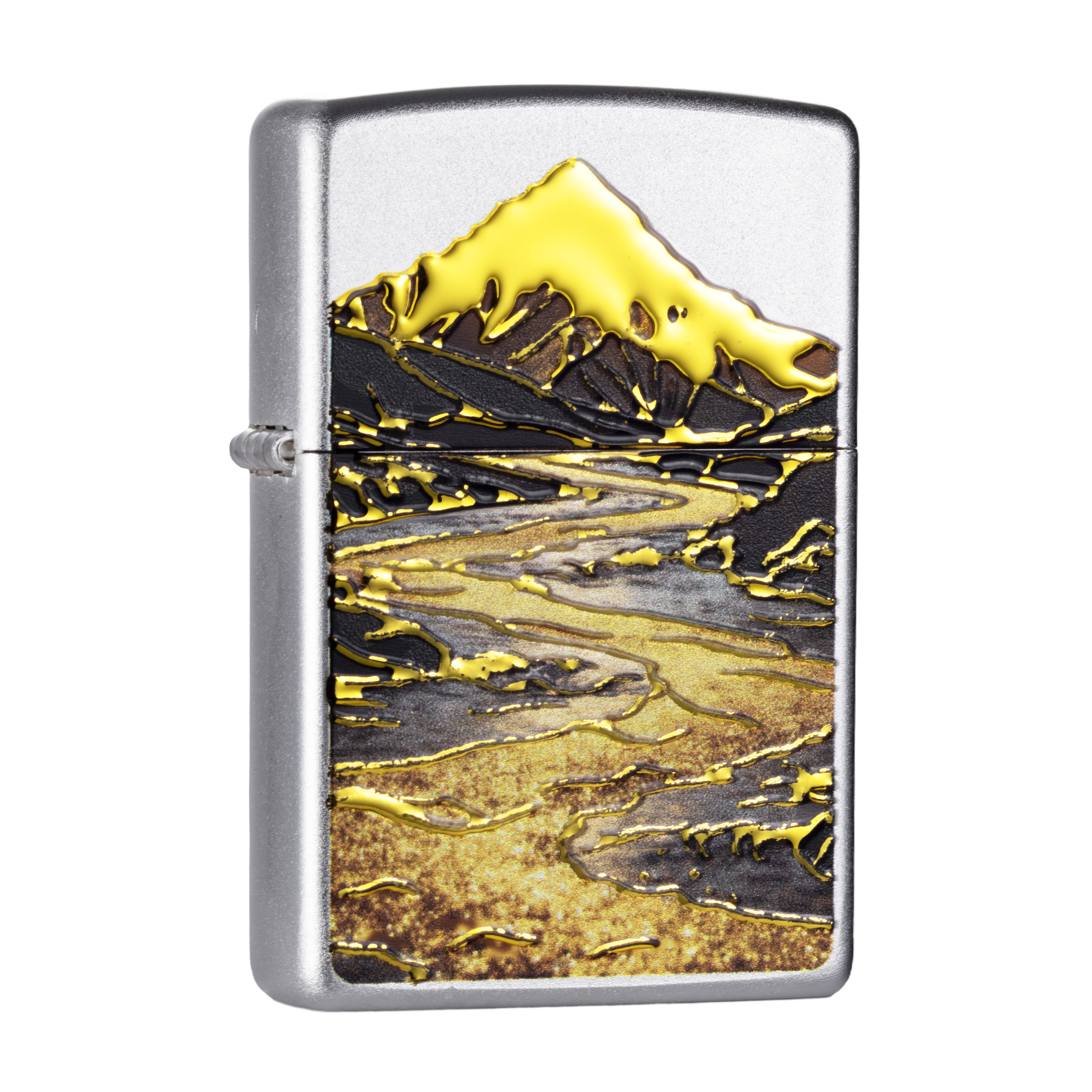 ZIPPO/之宝美国打火机日照金山·祥瑞高定双面异图生日礼物DYH1X1