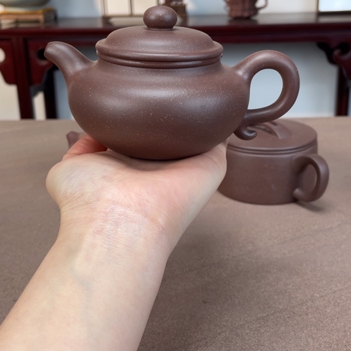 底槽青茶壶仿古200毫升