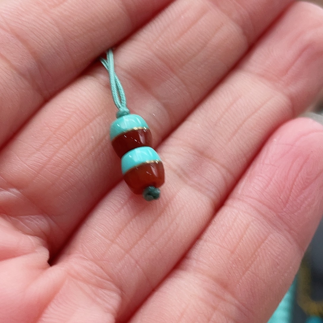 南红玛瑙颈饰未镶嵌