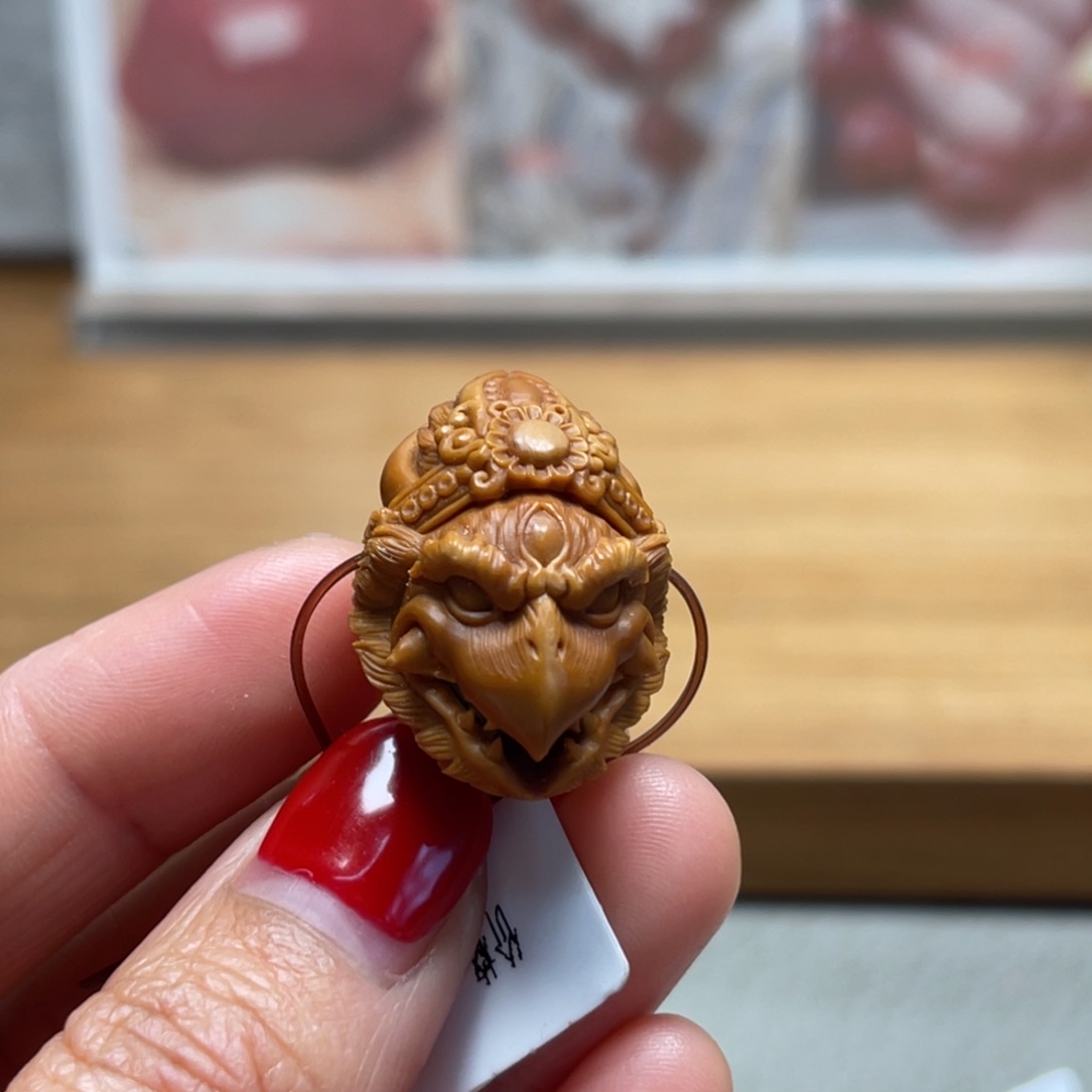 吊坠橄榄核大鹏三通