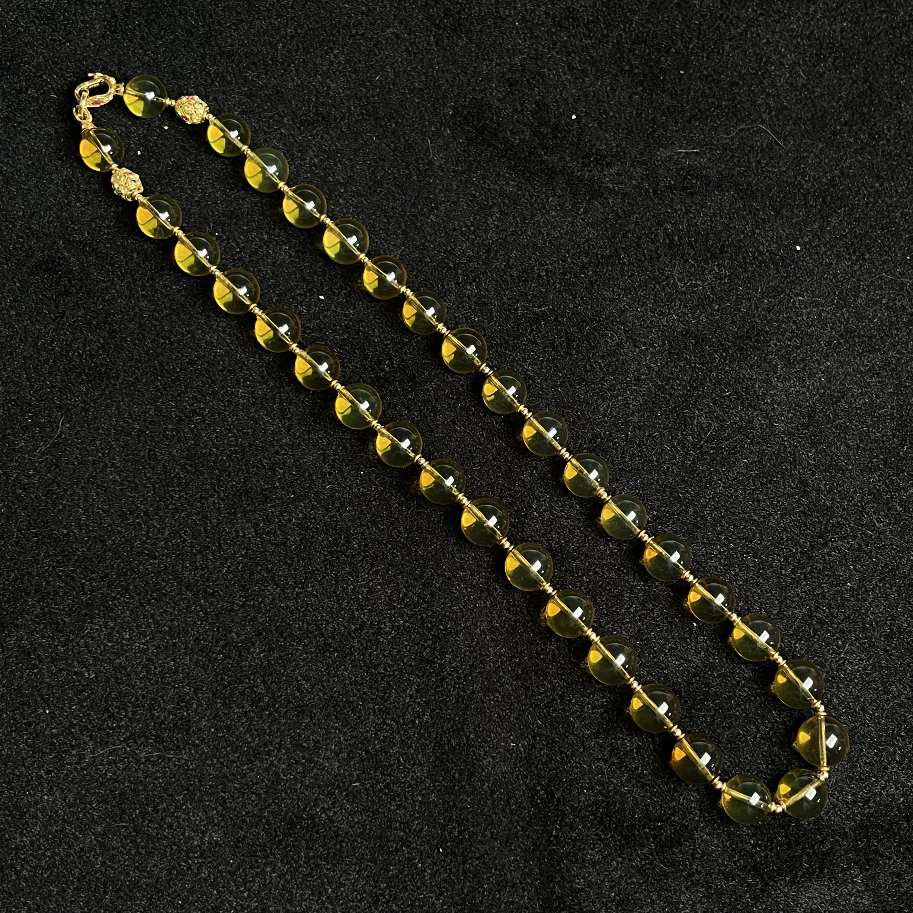 zxp051天然蓝珀圆珠满天星项链多样性发货其中一件