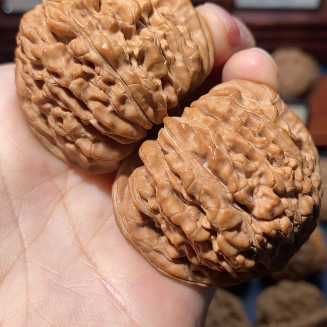 文玩核桃把件汉高楼全品44