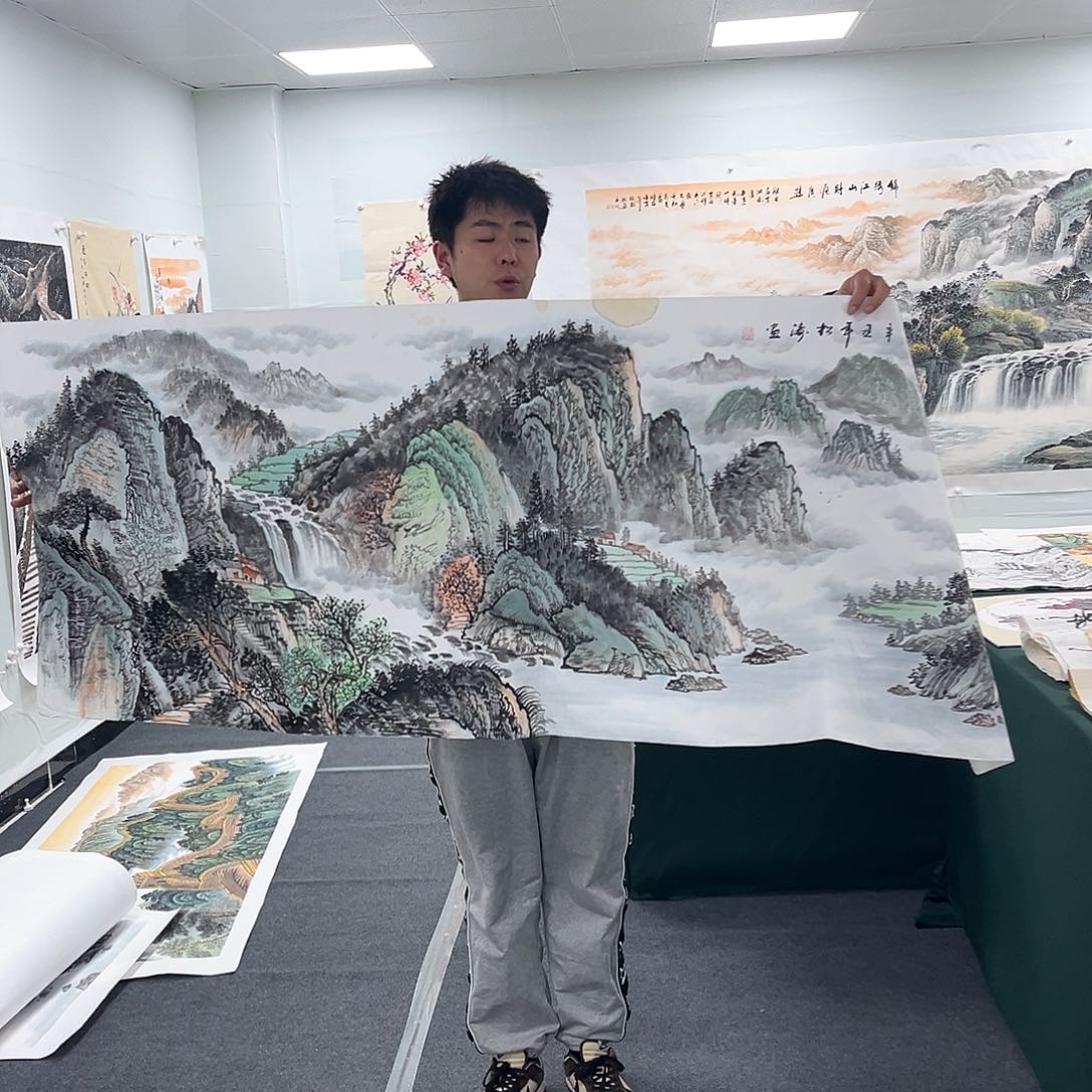 国画宣纸国画纯手绘字画