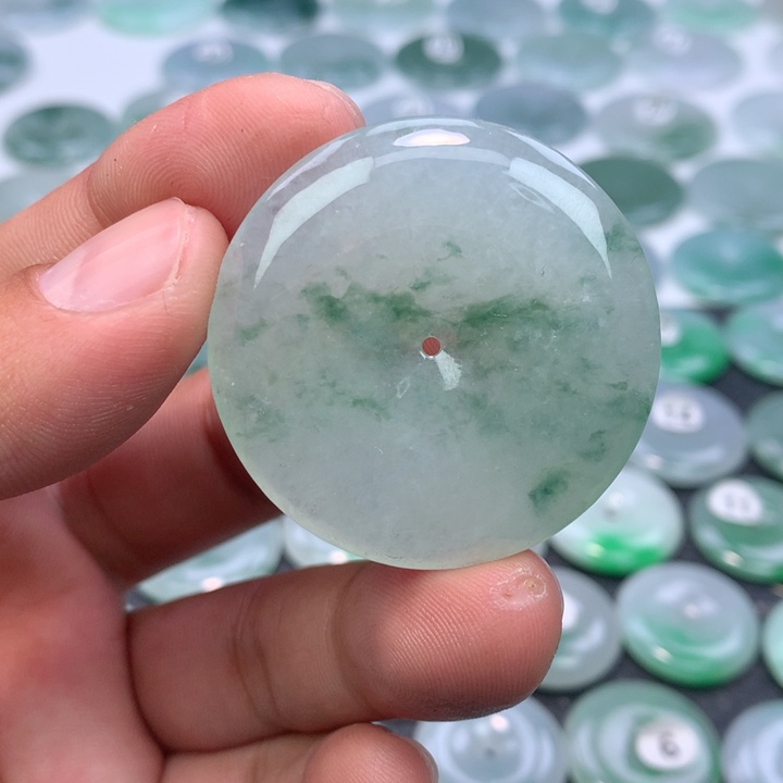 翡翠未镶嵌颈饰缅甸天然A货翡翠41-6.3