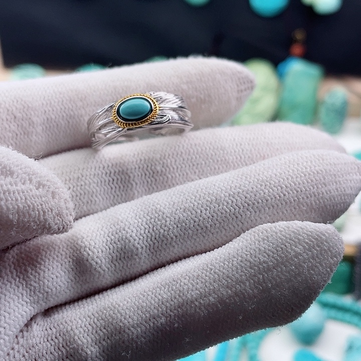 绿松石其它银S925镶嵌