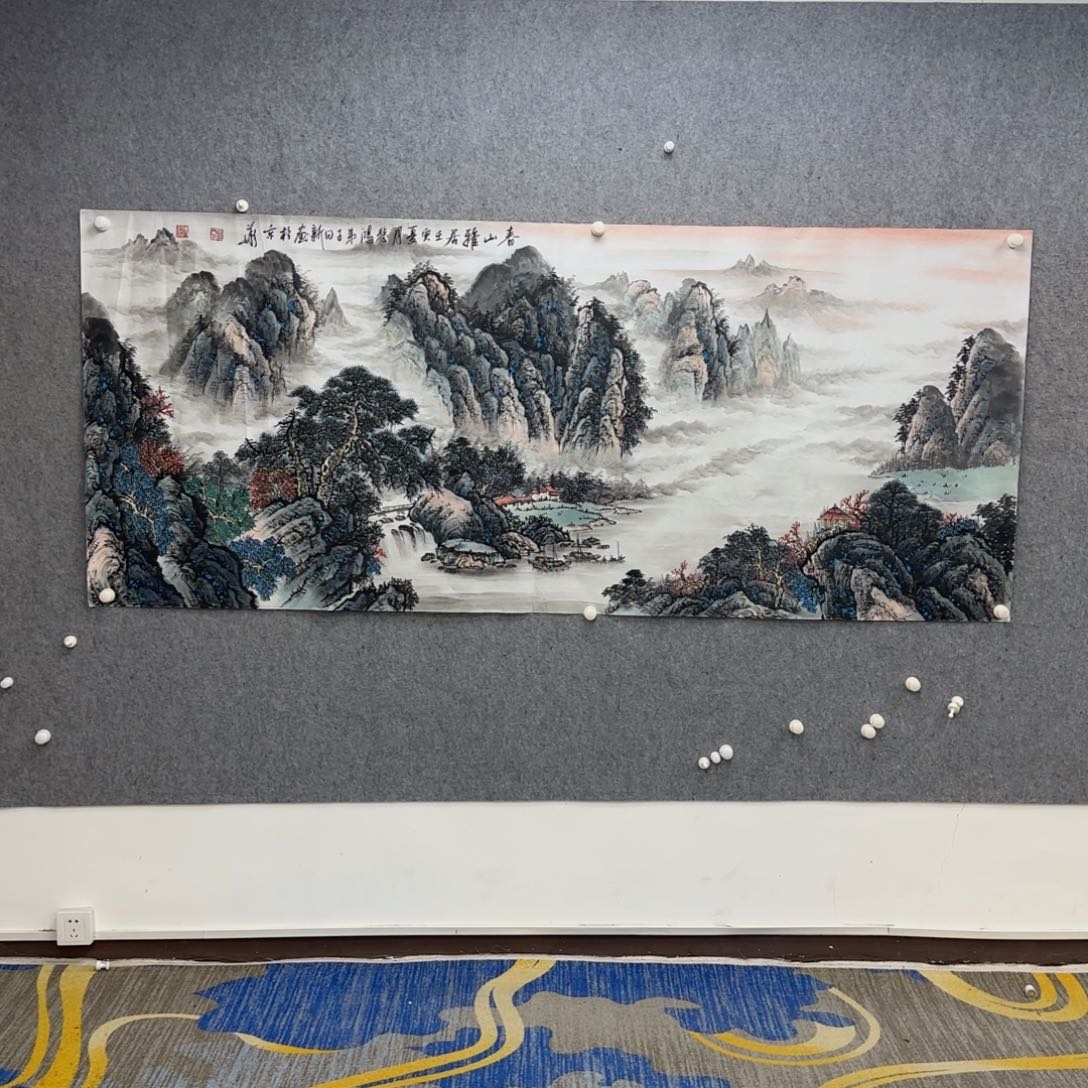 书法书法作品多次参加