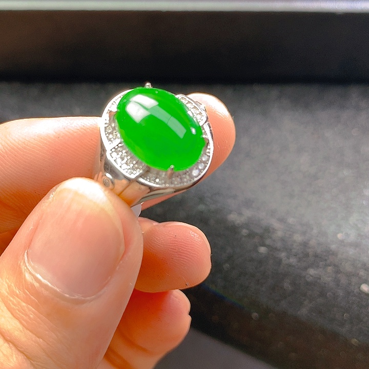 【闪购商品】翡翠银S925镶嵌颈饰翡翠