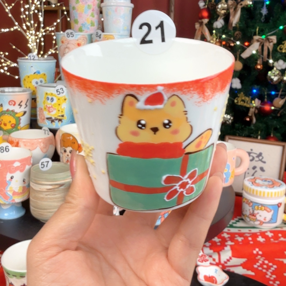 陶景德镇手绘高温釉下彩