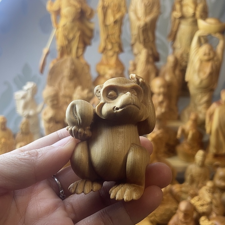 柏木（崖柏）崖柏生肖猴