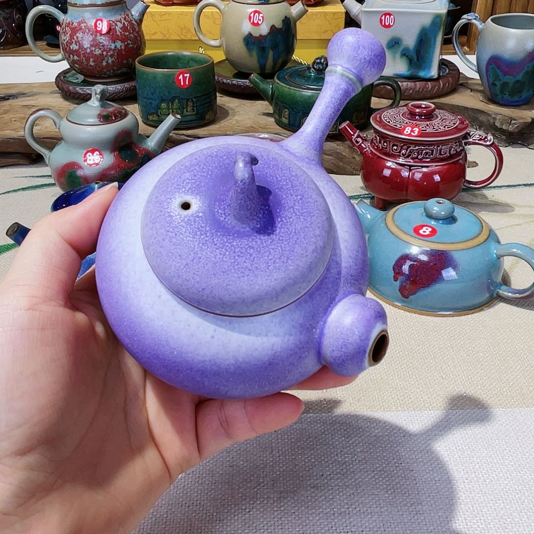 壶禹州钧瓷艺术作品