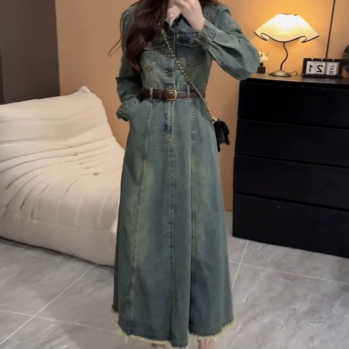 牛仔连衣裙女装孤品 NO退NO换