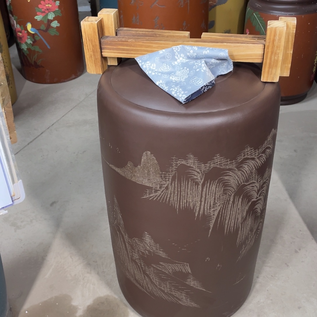 宜兴原矿紫砂茶叶罐