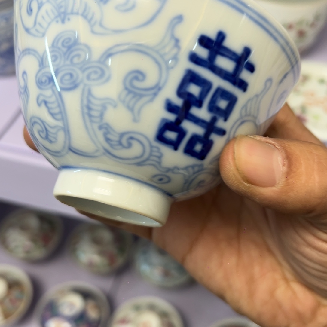 壶***满瓷片瓷器摆件、茶室雅器