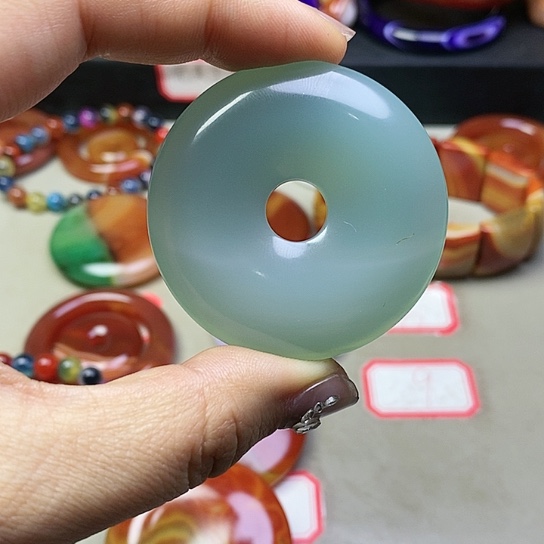 玛瑙/玉髓吊坠(不含链)未镶嵌夜*