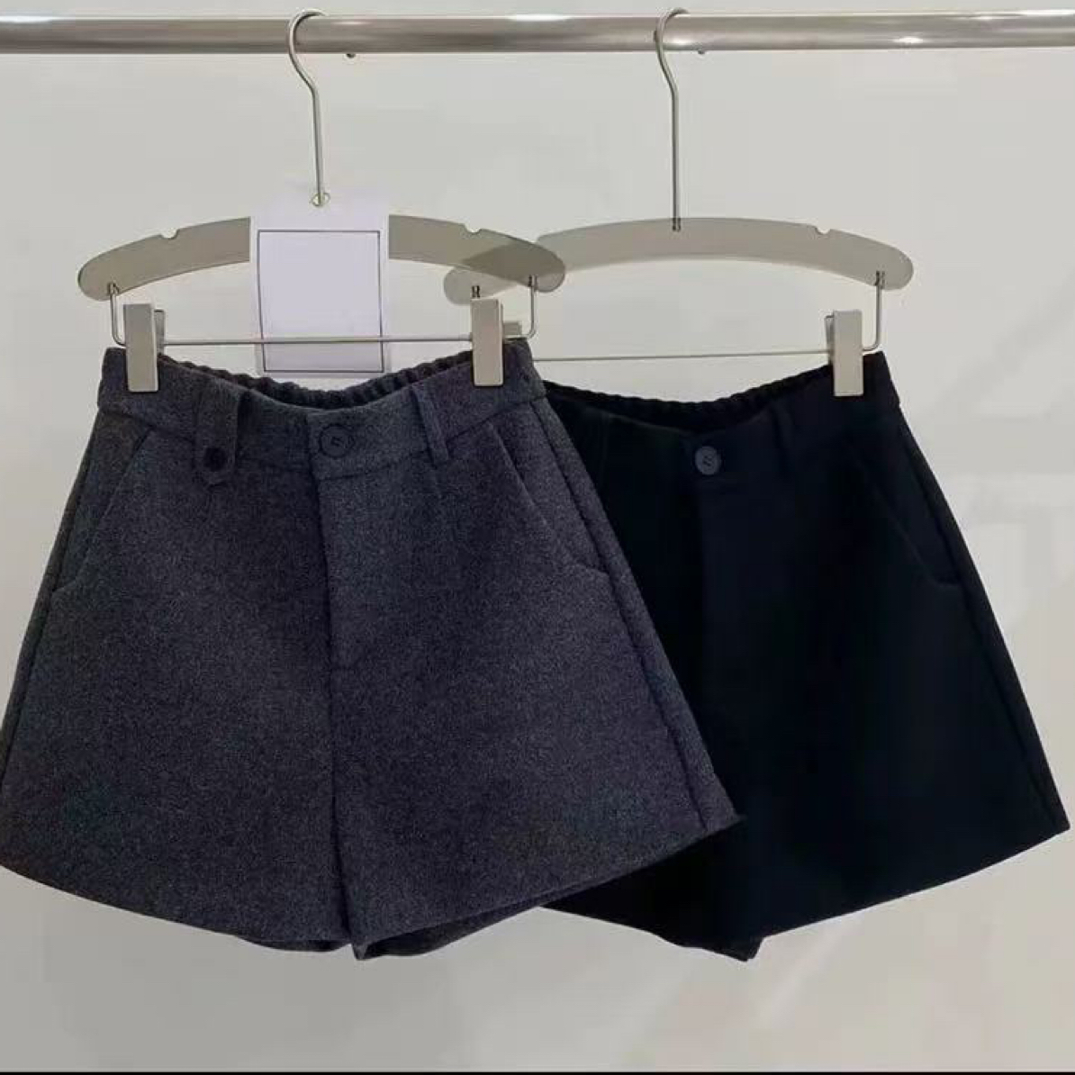 呢子短裤 太好穿了！ 冬季必备！