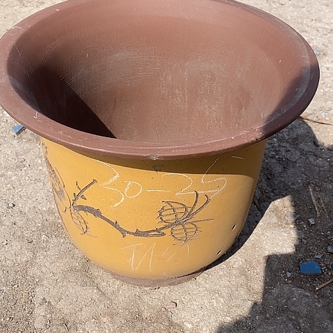 中国宜兴紫砂花盆＇