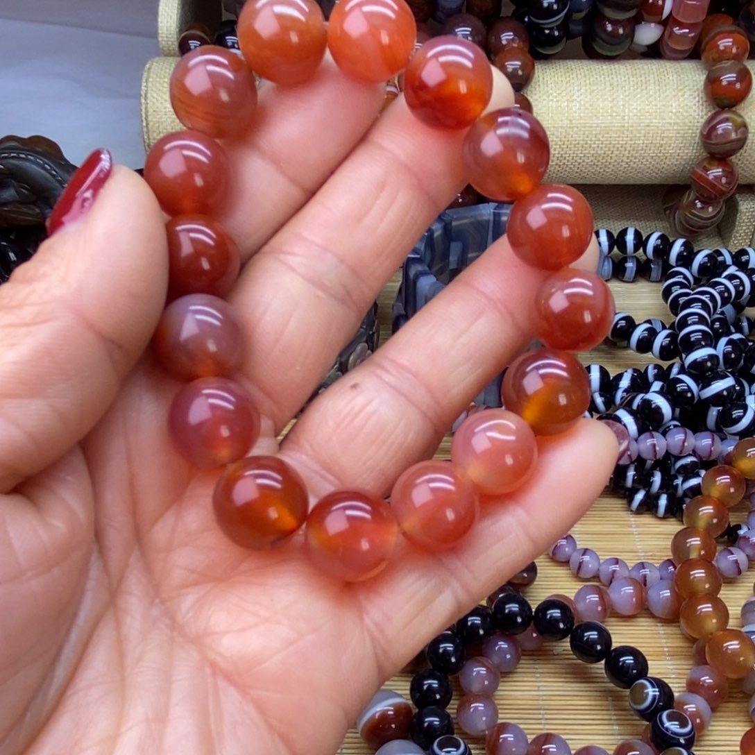 玛瑙/玉髓手链未镶嵌分****你