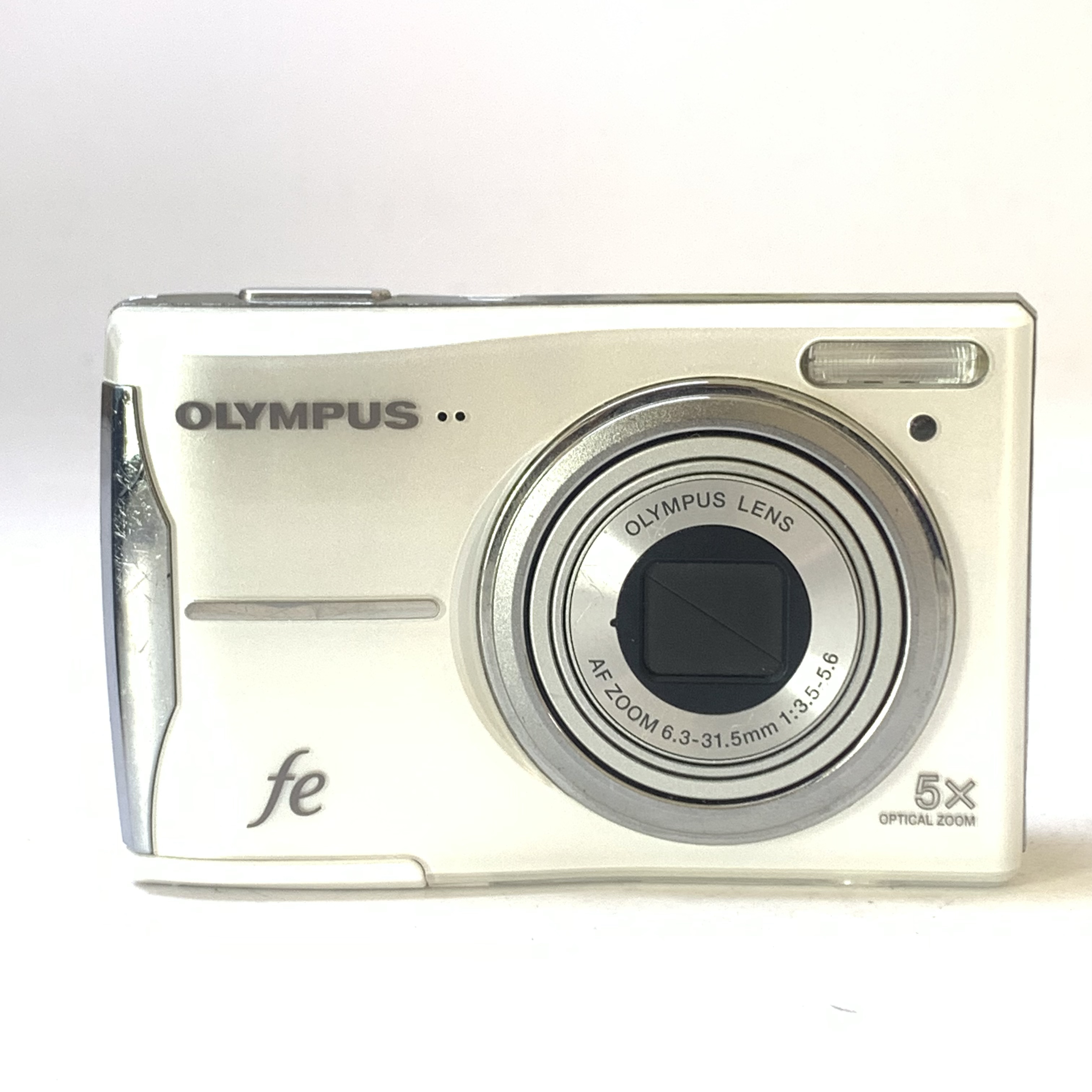 95新 Olympus/奥林巴斯 fe46 白色 1200万像素 复古ccd