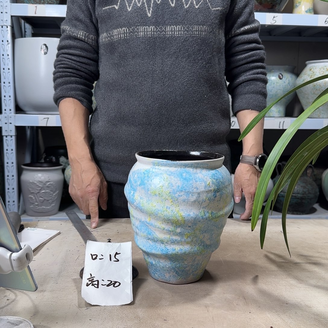 15@20 紫砂花盆尺寸