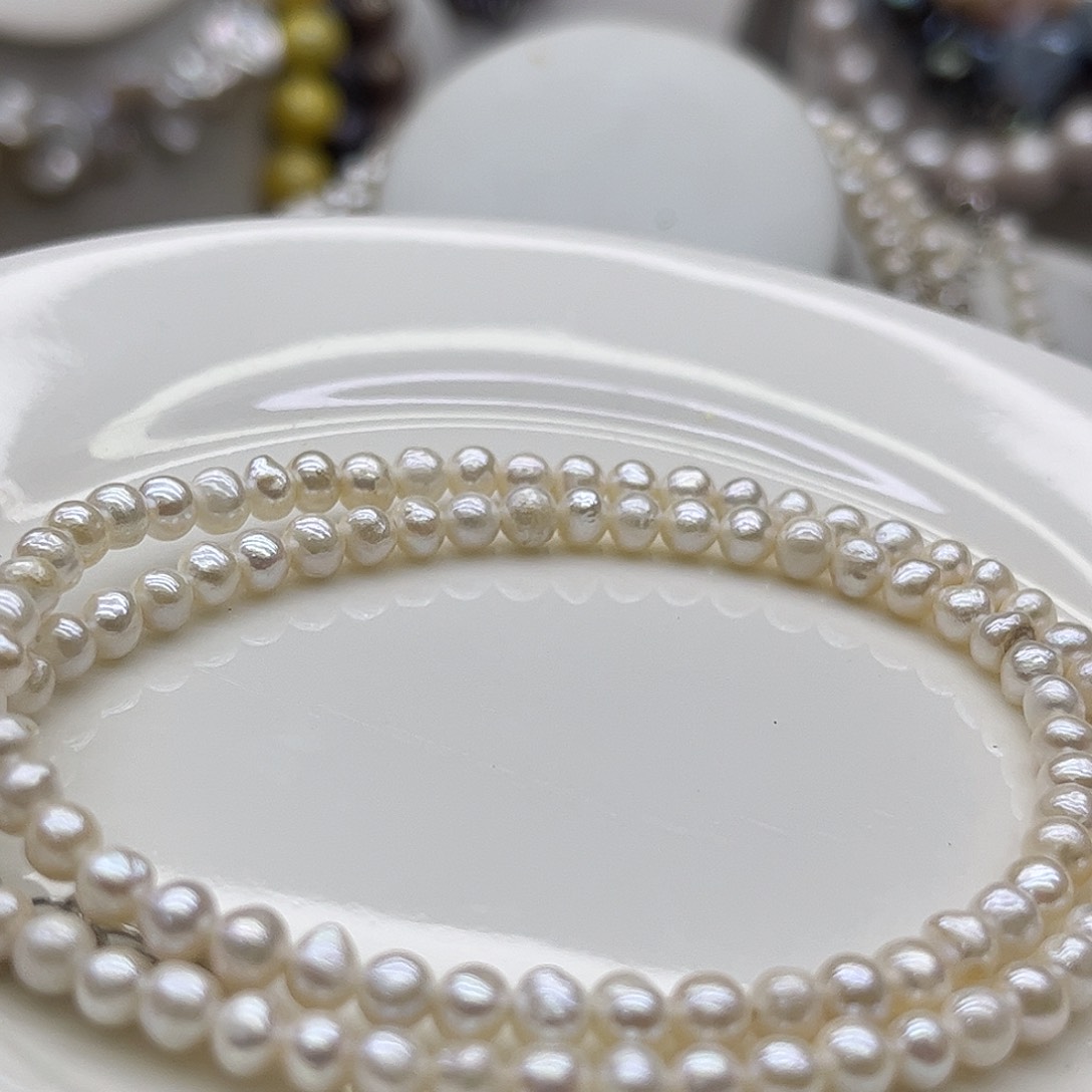 淡水珍珠钛钢颈饰